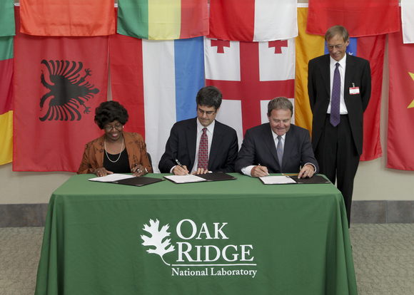 Unterzeichung des Letter of Intent