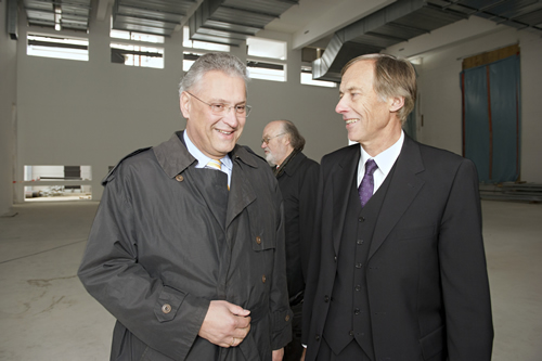 Im neuen Rechnerraum